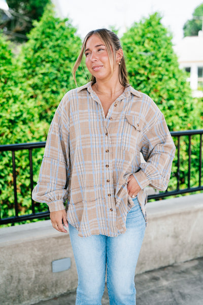 Fireside Flannel - Tan