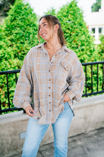 Fireside Flannel - Tan