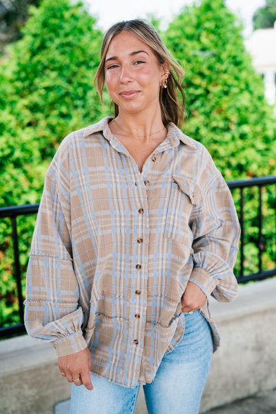 Fireside Flannel - Tan