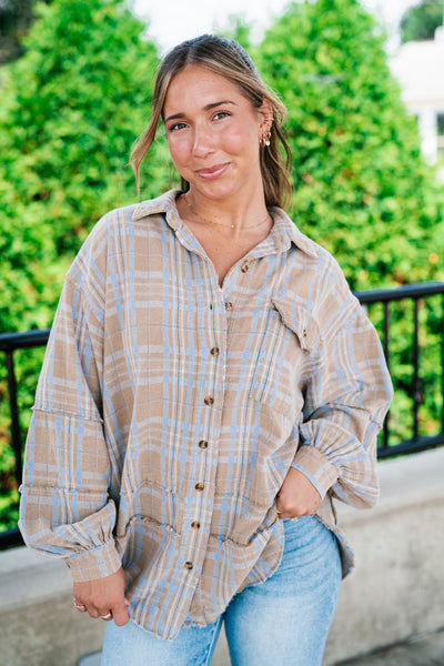 Fireside Flannel - Tan