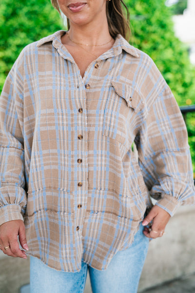 Fireside Flannel - Tan