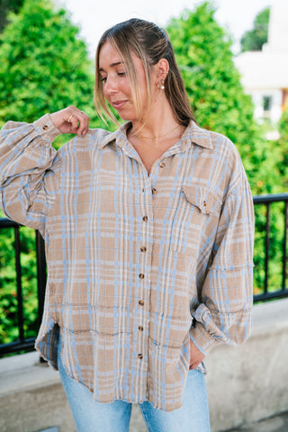 Fireside Flannel - Tan