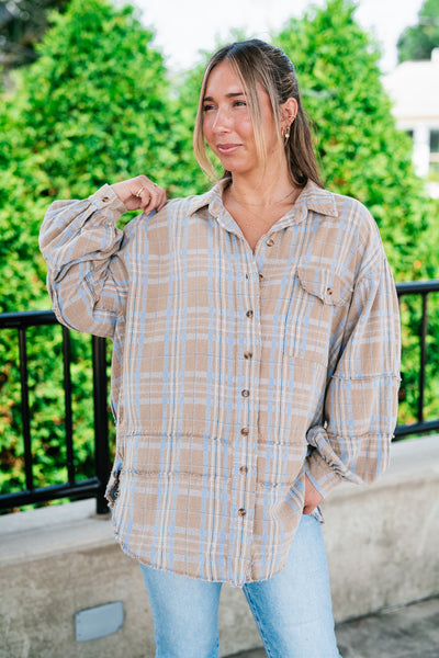 Fireside Flannel - Tan