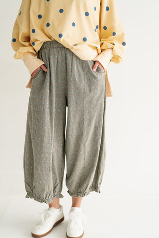 Weekend Ready Elastic Cuff Pants - Black