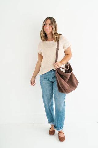 My First Pick Knit Top - Oatmeal