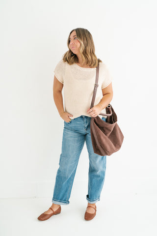 My First Pick Knit Top - Oatmeal