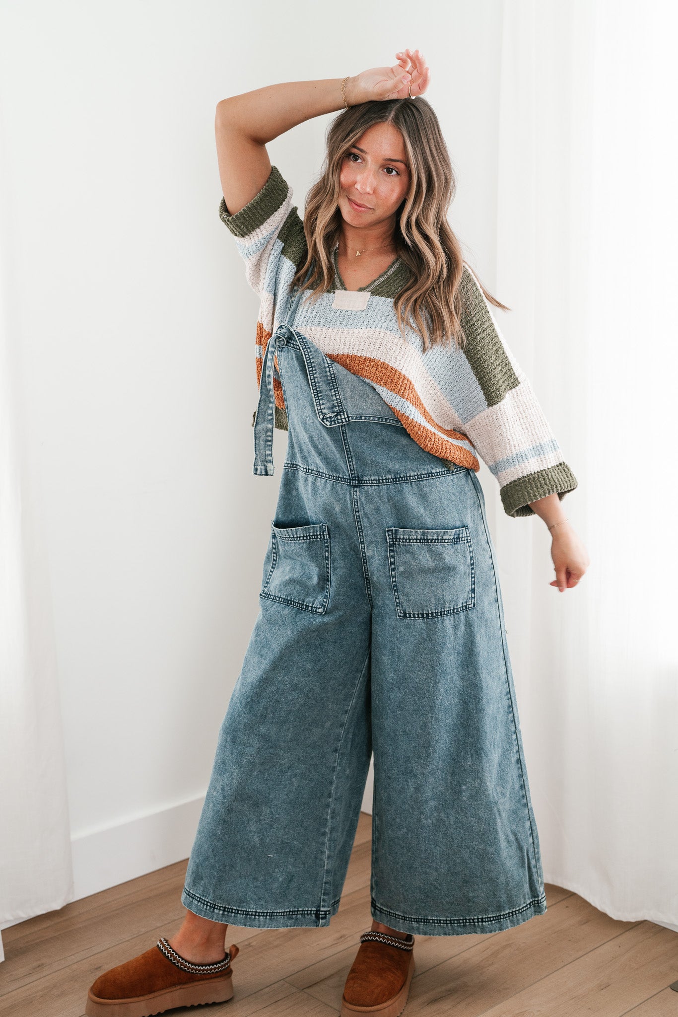 Perfect For You Denim Jumpsuit