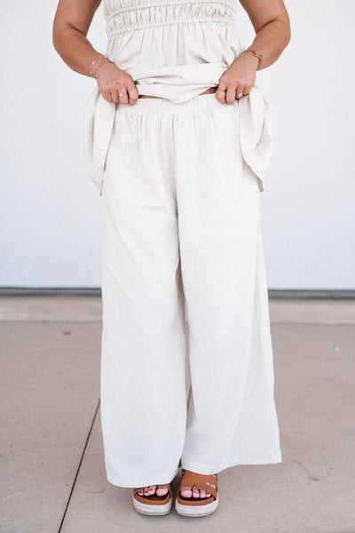 Natural Beauty Wide Leg Pants