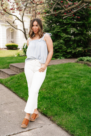 Bright Blossom Babydoll Tank