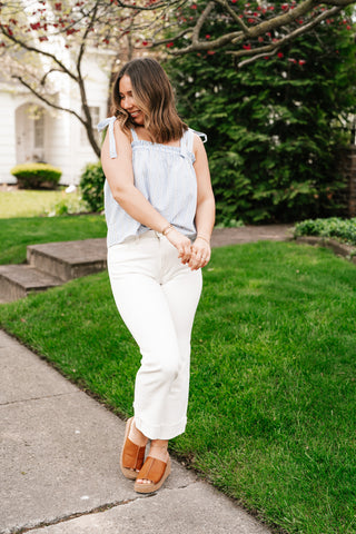 Bright Blossom Babydoll Tank