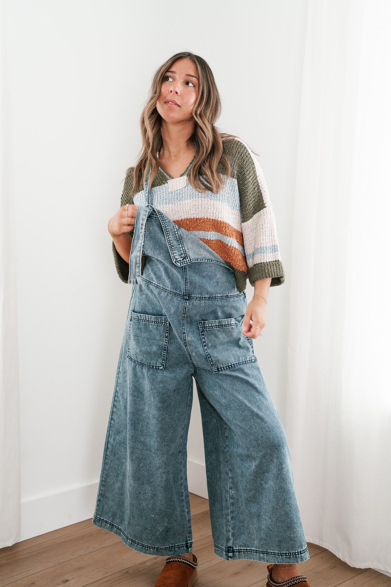 Perfect For You Denim Jumpsuit