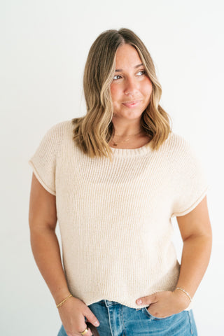 My First Pick Knit Top - Oatmeal