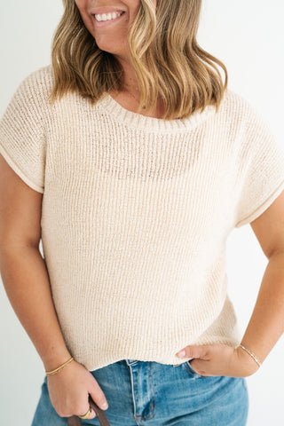 My First Pick Knit Top - Oatmeal