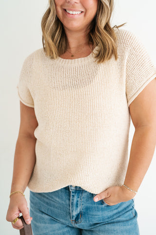 My First Pick Knit Top - Oatmeal