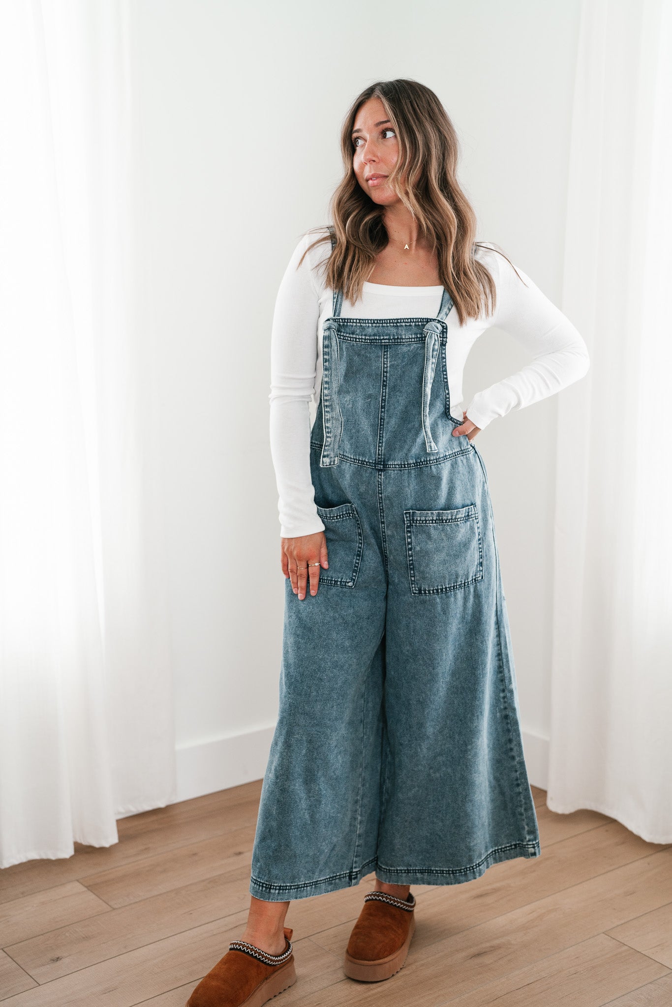 Perfect For You Denim Jumpsuit