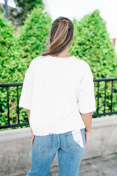 Morning Mist Knit Cardi Top