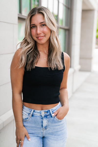 Tristan Wide Strap Tank