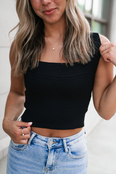 Tristan Wide Strap Tank