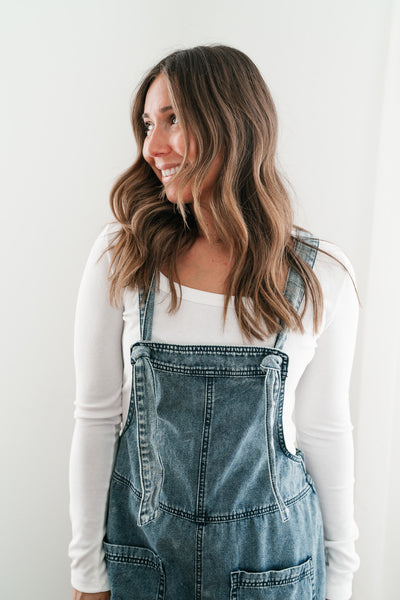 Perfect For You Denim Jumpsuit