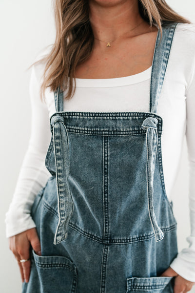 Perfect For You Denim Jumpsuit