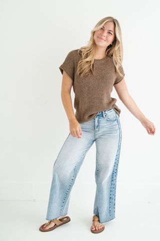 My First Pick Knit Top - Mocha