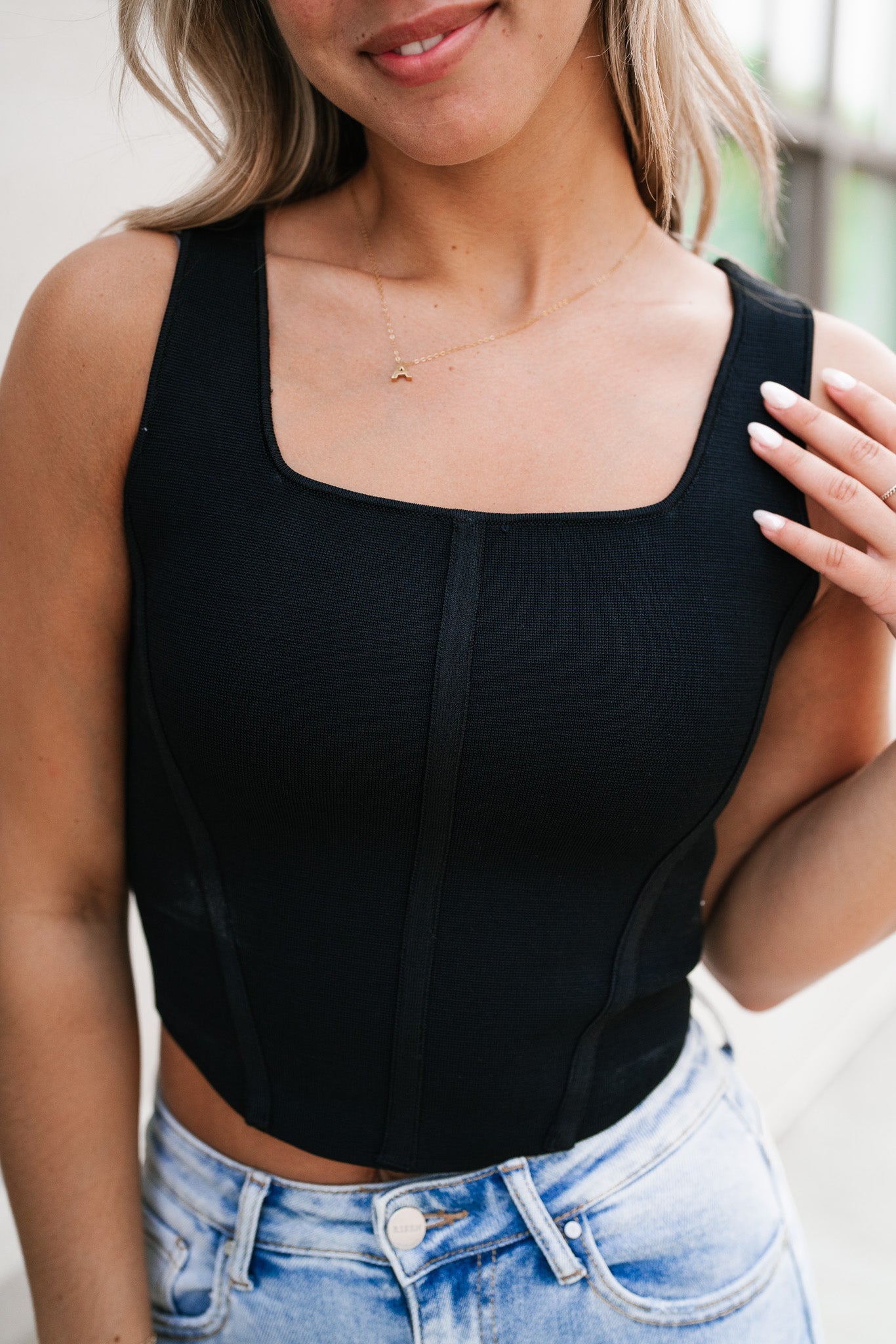 Luz Cropped Brami Top