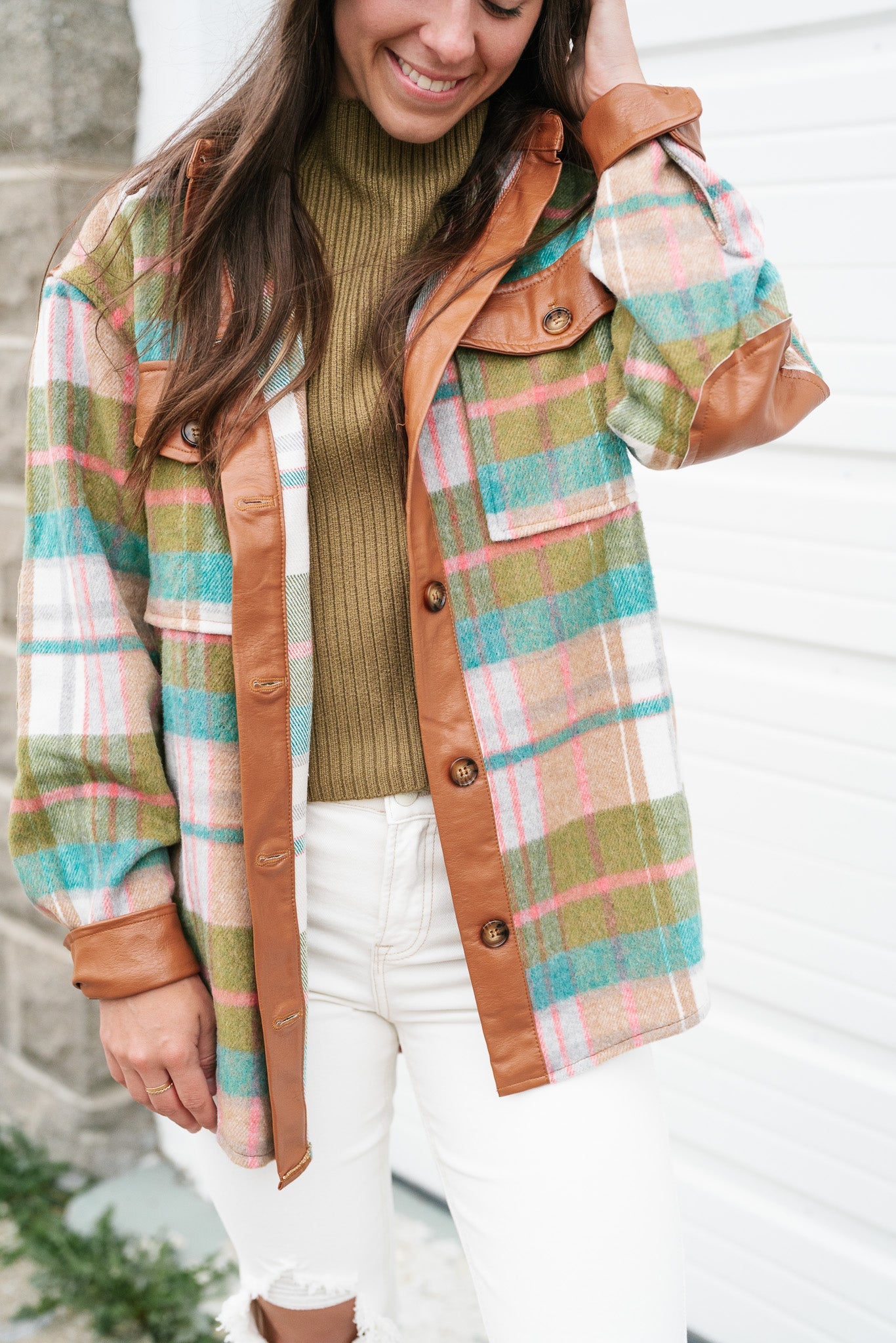 My Darling Plaid Jacket
