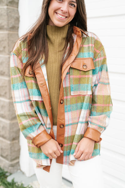 My Darling Plaid Jacket