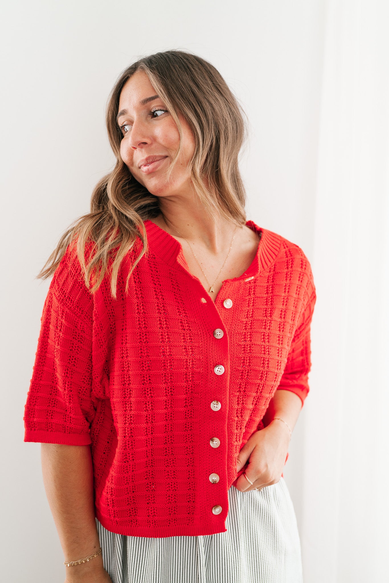 Poppy Whimsy Crochet Top