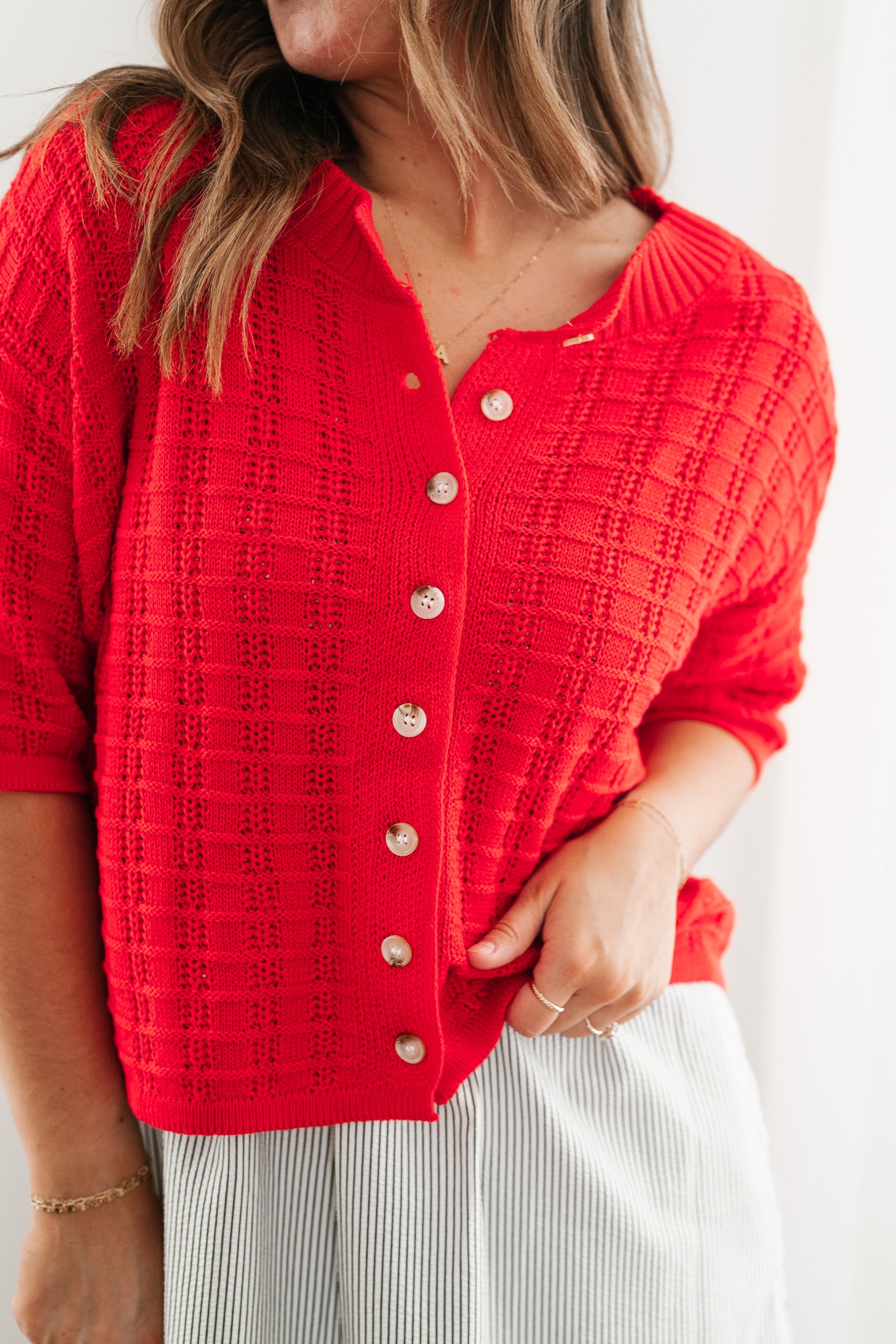 Poppy Whimsy Crochet Top