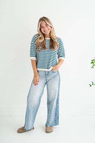 Blue Haven Knit Top