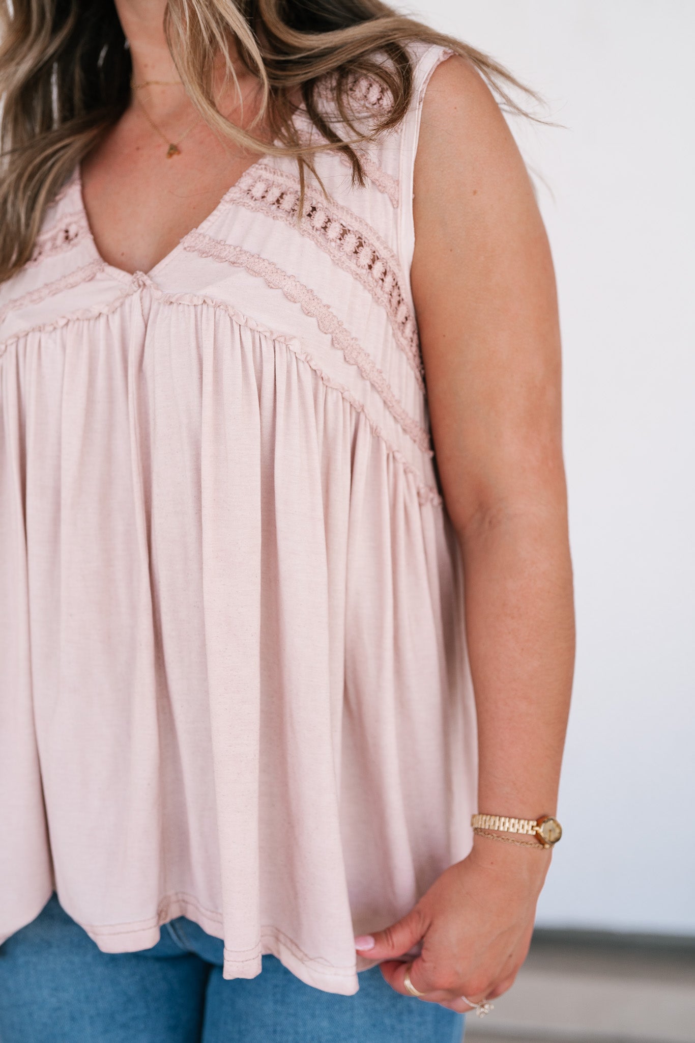 Tianna Lace Tank Top