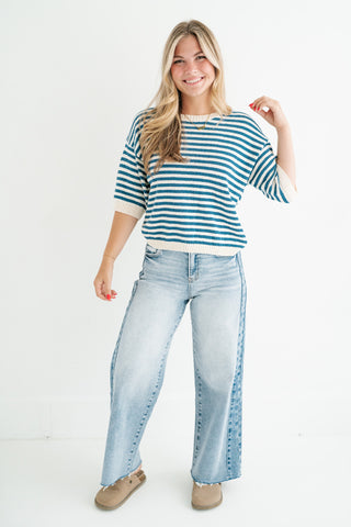 Blue Haven Knit Top