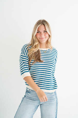 Blue Haven Knit Top
