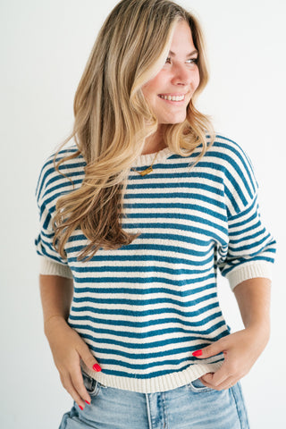 Blue Haven Knit Top
