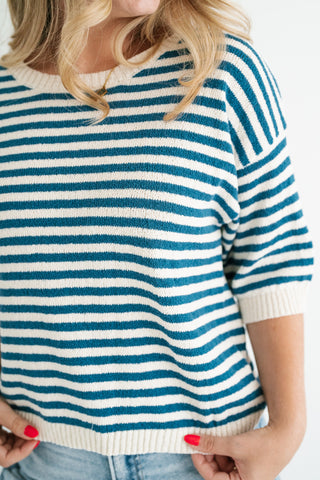 Blue Haven Knit Top