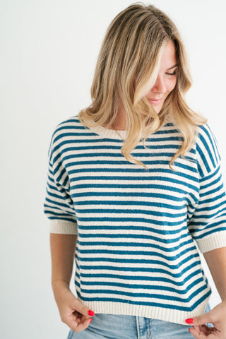 Blue Haven Knit Top