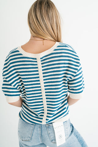 Blue Haven Knit Top
