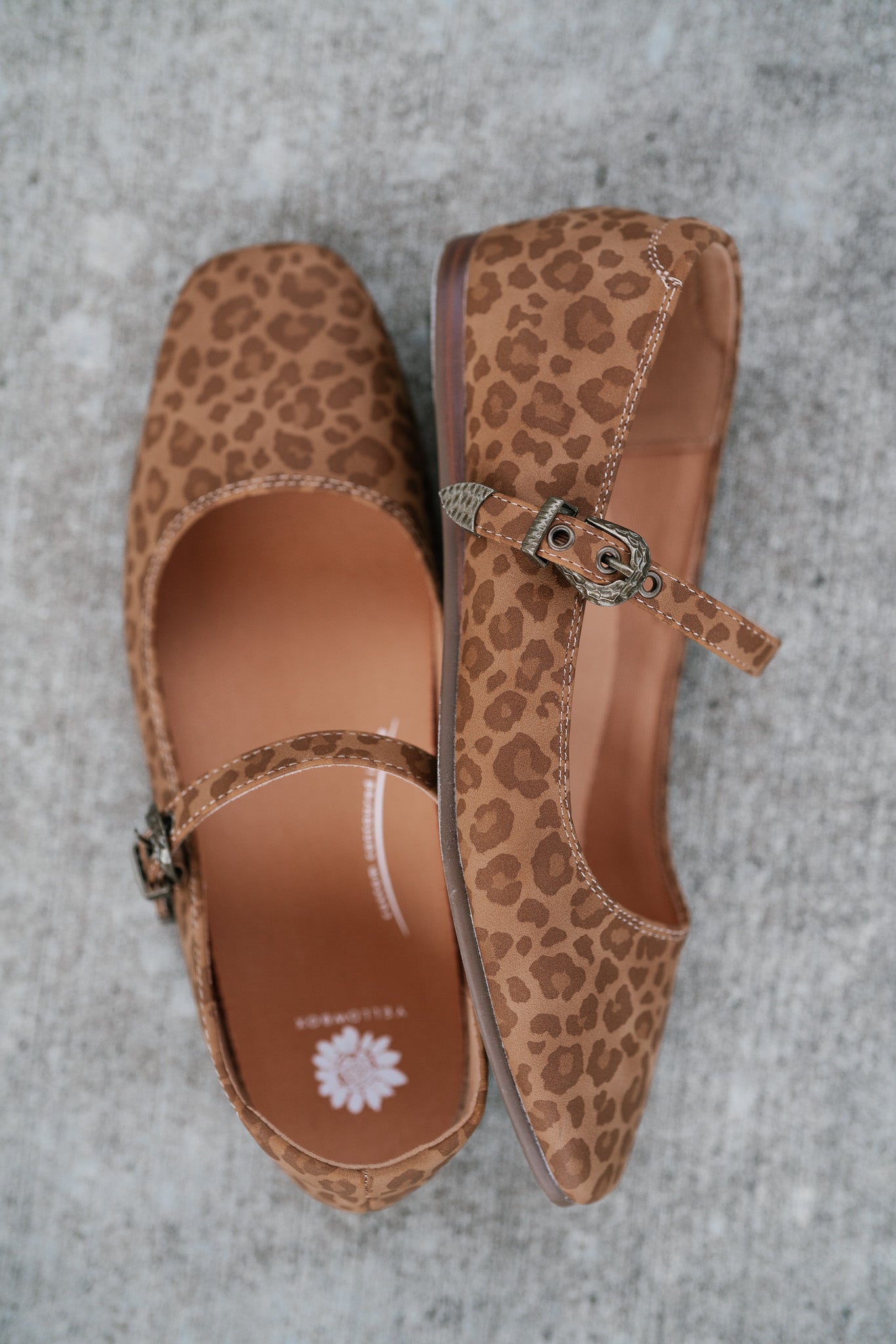 Collin Leopard Flat
