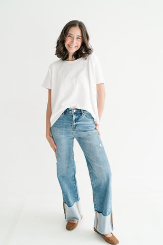Pure Ease Relaxed Top - White