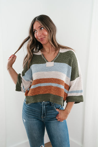 Earthen Essence Knit Top