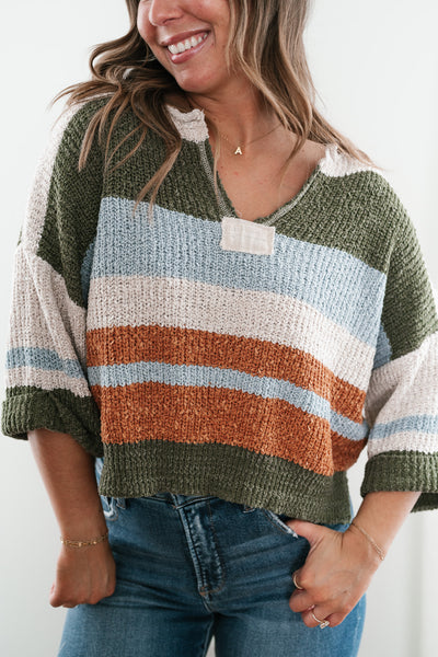 Earthen Essence Knit Top