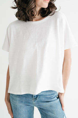 Pure Ease Relaxed Top - White