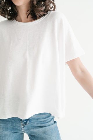Pure Ease Relaxed Top - White