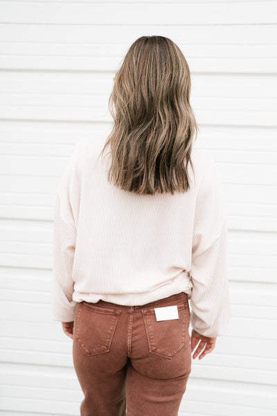Midwest Graphic Ribbed Crewneck