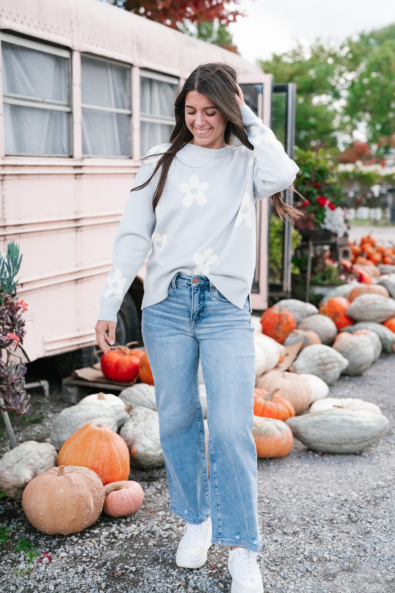 Soft Touch Floral Sweater