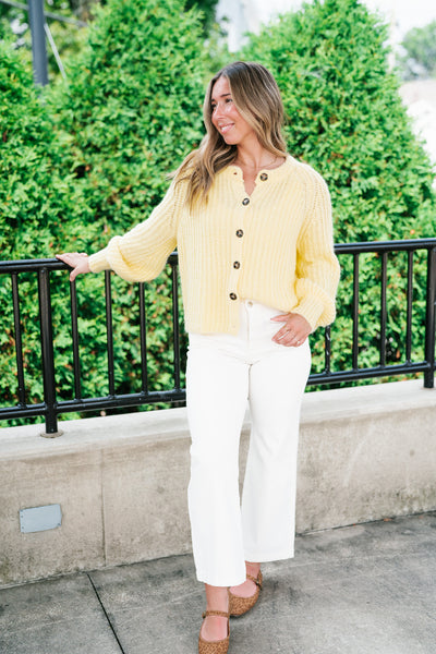 Buttercup Breeze Knit Cardigan