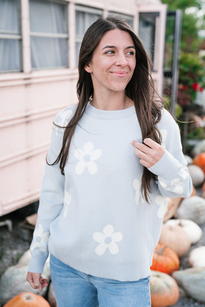 Soft Touch Floral Sweater