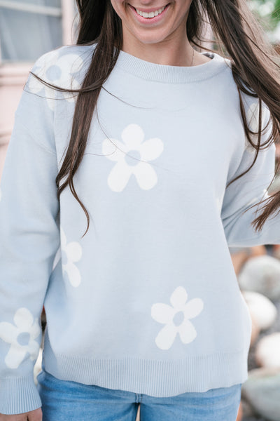 Soft Touch Floral Sweater