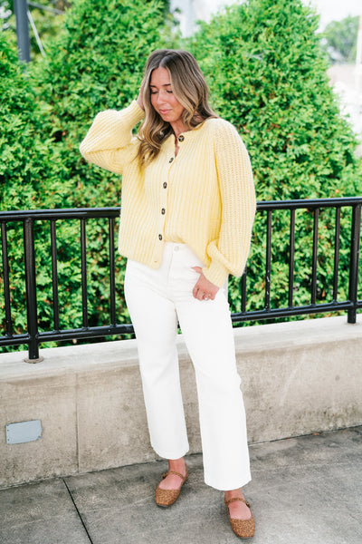 Buttercup Breeze Knit Cardigan